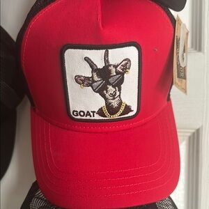 GOAT Red  Cap